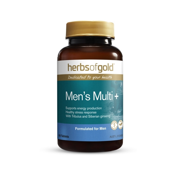 Herbs Of Gold Mens Multi 60 Tablets